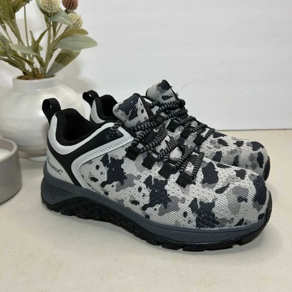 Thorogood AST Low Top Camo Safety Toe Work Sneakers Men 5.5M Women 7.5M